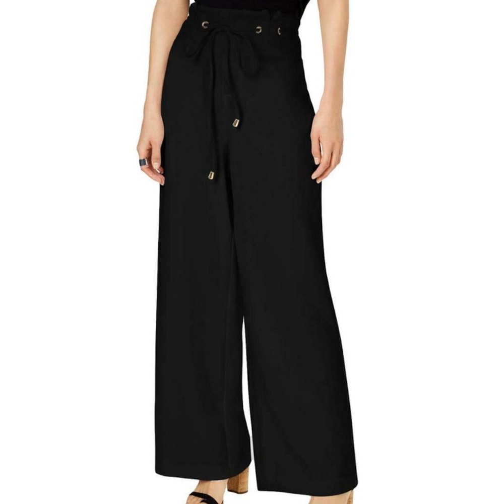 INC Wide Leg High Waisted Trousers